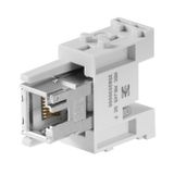 Module insert for industrial connector, Series: ModuPlug, Number of po