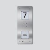 CAU 850-1-0 E Audio door station Siedle Compact flush-mounted