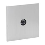 Art d'Arnould universe Epure single television socket - brushed steel