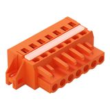 1-conductor female connector CAGE CLAMP® 2.5 mm² orange