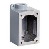 Allen-Bradley 800H-1HVX7M1 800H PB Enclosure Base, Type 7&9 Push Button, 1-Gang Deep, 3/4 in. Feed Through, Class I Div. 1 Application