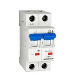 Miniature Circuit Breaker (MCB) C, 6A, 2-pole, 40ø C, 6KA