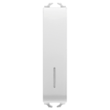 PUSH-BUTTON 1P 250V ac - NO 10A ILLUMINABLE - WITH DIFFUSER - 1/2 MODULE - GLOSSY WHITE - CHORUSMART