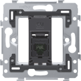 1 RJ45 connection UTP Cat. 5E, PoE++ ready, flat model, incl. base 71