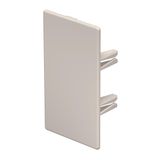 WDK HE60110CW  End piece, for WDK channel, 60x110mm, creamy white Polyvinyl chloride