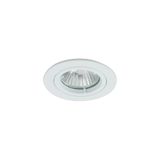 Twistlock GU10 IP44 Die-Cast Downlight White