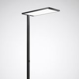 Free-standing luminaires Luceos S Prisms Black 62W 8700lm asymmetric Wide (AW) IK02 3 SDCM