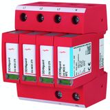 Surge arrester Type 2 DEHNguard M H 4-pole for TT and TN-S systems