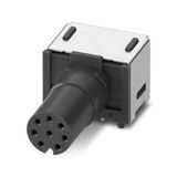 Flush-type female connector