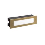 Recessed wall lighting IP66 Micenas LED Pro LED 8.7W 3000K Gold 731lm
