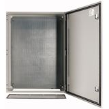 Wall enclosure with mounting plate, HxWxD=800x600x250mm