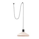 KOMBO BEIGE PENDANT LAMP WITH PLUG ø400 1X E27