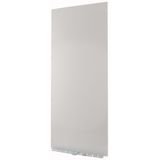 Front plate (section high), closed, W=800mm, grey