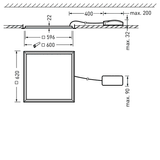 Recessed luminaires Arimo Fit C Diffuser White ETDD 31W 4200lm Wide reduced glare UGR19 (W19) IK03 3 SDCM 8175951