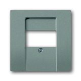 1766-803 CoverPlates (partly incl. Insert) Busch-axcent®, solo® grey metallic