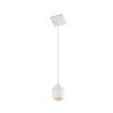 Lucide PRESTON - Pendant light Bathroom - Ø 10 cm - 1xGU10 - IP44 - White