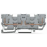 2-pin carrier terminal block with 2 jumper positions for DIN-rail 35 x