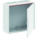 A23 ComfortLine A Wall-mounting cabinet, Surface mounted/recessed mounted/partially recessed mounted, 72 SU, Isolated (Class II), IP44, Field Width: 2, Rows: 3, 500 mm x 550 mm x 215 mm