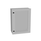 MINIPOL with glazed door + quarter turn lock, H800 W600 D300
