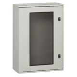 Cabinet Marina - polyester with glass door - IP 66 - IK 10 - 720x510x250 mm