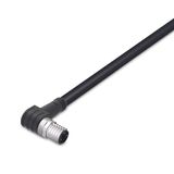 Sensor/Actuator cable M8 plug angled 3-pole