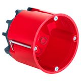 Fire protection one-gang junction box HWD68 for fire-protection wall EI30-EI90