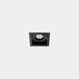 Downlight MULTIDIR TRIM SMALL 7.3W LED warm-white 3000K CRI 90 16.5º ON-OFF Black IP23 869lm