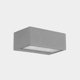 Wall fixture IP65 Nemesis LED 90*220mm LED LED 17.5;NAW SW 2700-3200-4000K ON-OFF Grey 1816lm