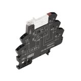 Relay module, 120 V AC ±10 %, Green LED, Rectifier, RC element, 1 CO c