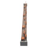 Busbar, 1xRCCB 4-pole, 8xMCB 1+N, 20 MW, 10 mmý