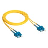 Patch cord fiber optic SC/SC (9/125µm) OS1 1m