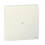 Mallia Senses - Wired light switch 1 gang without neutral - Matt White