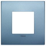 Classic plate 2M technopolymer matt blue