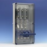 Switch and fuse encl. with DMV 630A sz3 3p+N