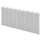 PLASTIC MODULES COVER FOR ENCLOSURES - GREY RAL7035