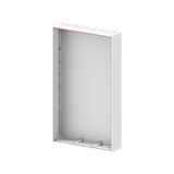 A49B ComfortLine A Wall-mounting cabinet, Surface mounted/recessed mounted/partially recessed mounted, 432 SU, Isolated (Class II), IP00, Field Width: 4, Rows: 9, 1400 mm x 1050 mm x 215 mm