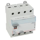 RCD DX³-ID - 4P - 400 V~ neutral right hand side - 63 A - 300 mA - A type