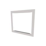 Replacement frame, super-slim, white, 1-row for KLV-UP (HW)