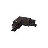 Track rail connector L Black