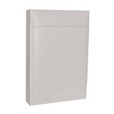 3X18M SURFACE CABINET WHITE DOOR EARTH+XNEUTRAL TERMINAL BLOCK
