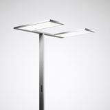 Free-standing luminaires Luceos S Prisms Aluminium 180W 30600lm Wide reduced glare UGR19 (W19) IK02 3 SDCM