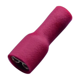 Flat pin sleeve fully insulated 0.25-1.5/6.3x0.8