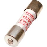 High-Speed Cylindrical Fuse 10x38 aR 500VAC 1A - Striker