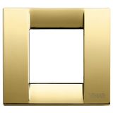 Classica plate 1-2M metal polished gold