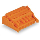 1-conductor female connector CAGE CLAMP® 2.5 mm² orange