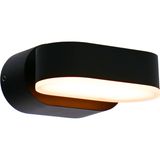 Outdoor Light with Light Source - wall light Madrid - 6W 260lm 2700K IP54  - Black