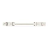 pre-assembled interconnecting cable Eca Socket/plug white