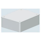 DEEP LID - FOR PT/ PT DIN AND PT GREEN WALL BOXES - 152X98 - IP40 - WHITE RAL9016