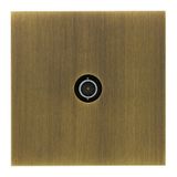 Art d'Arnould universe Epure simple television socket - bronze