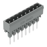 Male connector for rail-mount terminal blocks 1.2 x 1.2 mm pins straig